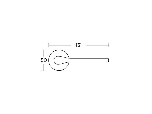 Фото дверной ручки модель 1485 от CONVEX