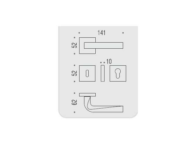 Фотография ручки COLOMBO prius