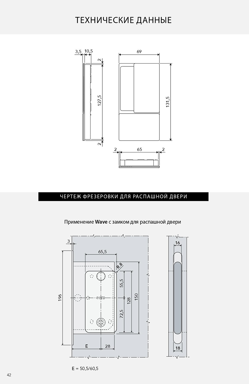 Фото дверной ручки модель B30000 от AGB