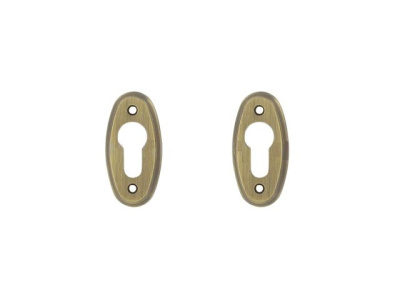 НАКЛАДКА ОВАЛ  Бронза вестерн