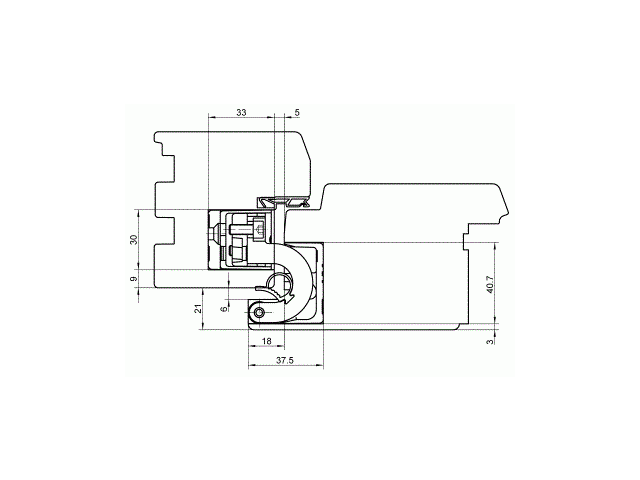 Купить дверную петлю TECTUS TE 680 3D ДО 160 КГ в Минске