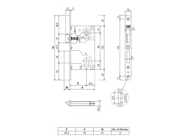 Защёлки CENTRO ЗАМОК купить в Минске