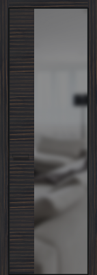  MR4 компланарный наличник Эбен Зеркало Графит Сатин Чёрный Компланарный