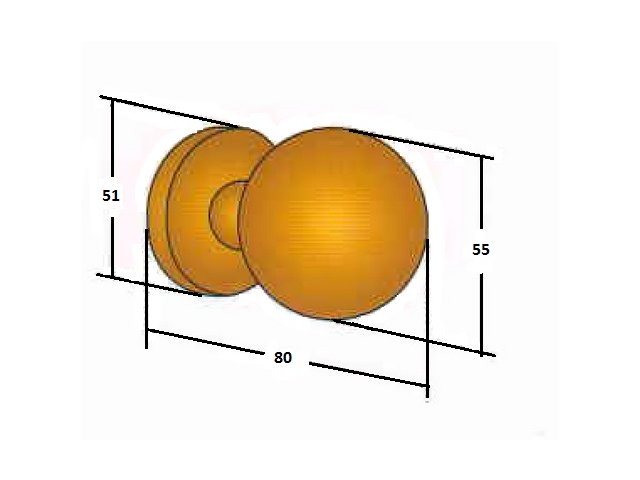 Фото дверной ручки модель TWINS от PIRUETTE