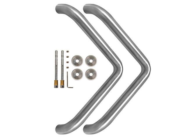 Фото дверной ручки модель PH-26-25/300-INOX от FUARO