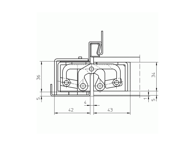 Купить дверную петлю TECTUS TE 645 3D ДО 300 КГ в Минске