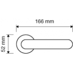 Фото дверной ручки модель FISH от LINEA CALI