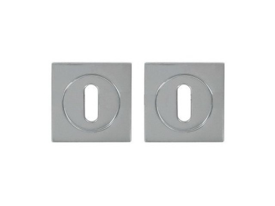 НАКЛАДКА БУРАТИНО 50X50 MM  Полированный хром