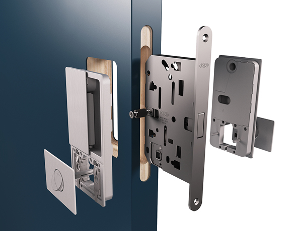 Фото дверной ручки модель B30000 от AGB