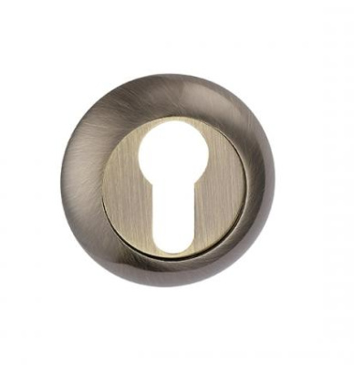 Накладка для евроцилиндра E9 Античная бронза