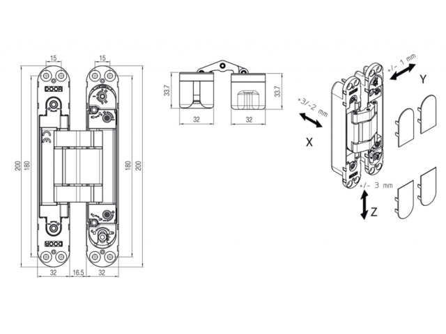 Купить петлю 7120 DXSX 140 КГ в Минске