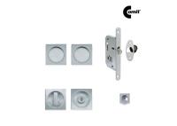 WC для раздвижных дверей квадратная с замком