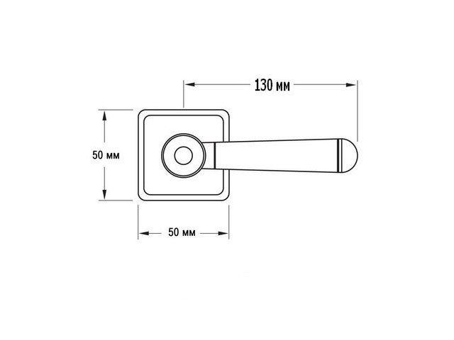 Фото дверной ручки модель ACADEMY от SICMA