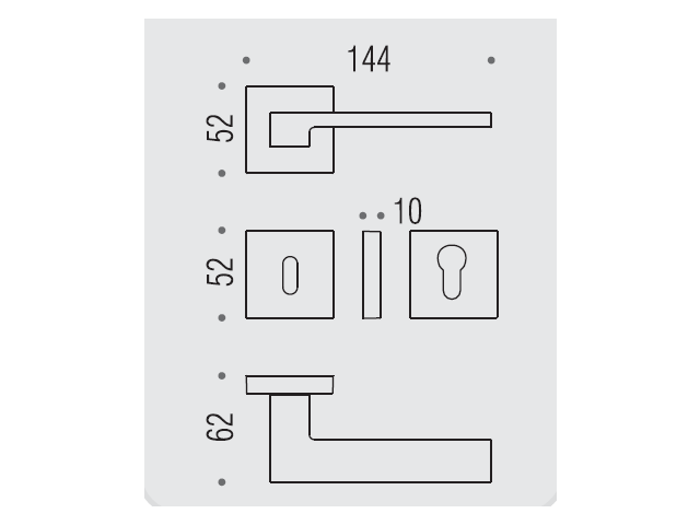 Фотография ручки COLOMBO zelda