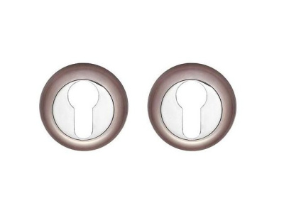 ЕВРОНАКЛАДКА КРУГ  Матовый Никель/Хром