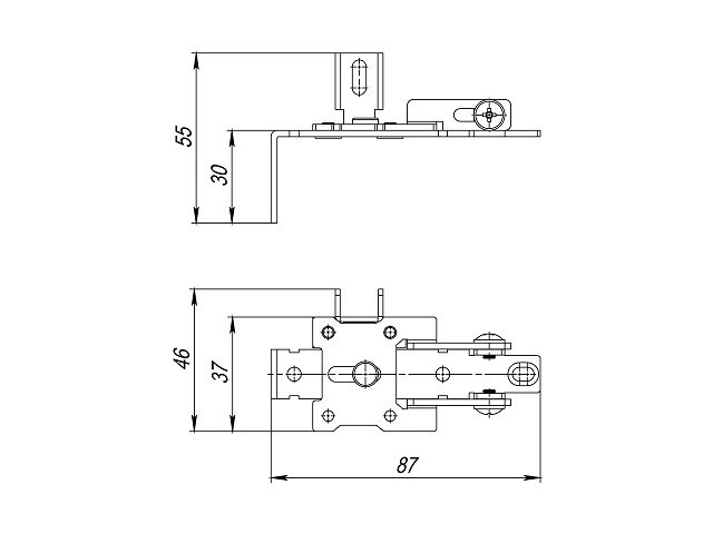 Фото раздвижной системы модель Кронштейн регулировочный COMFORT-PRO/TELESCOPE от ARMADILLO