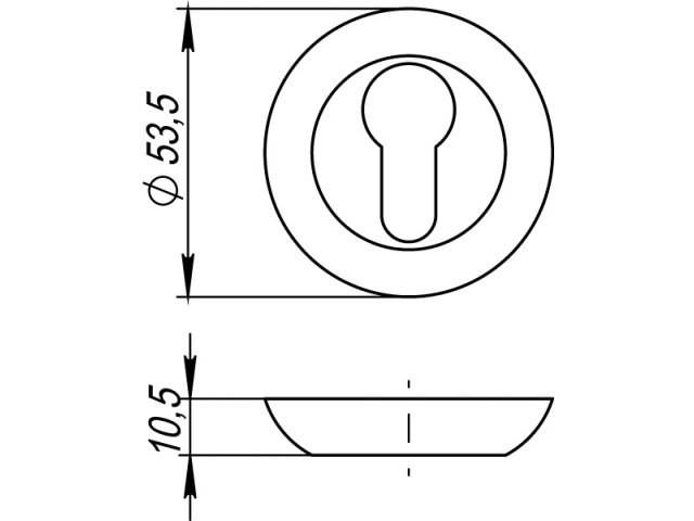 Фото дверной накладки модель EВРОНАКЛАДКА TL