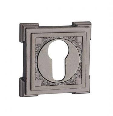 НАКЛАДКА ДЛЯ ЕВРОЦИЛИНДРА E34 Античное серебро