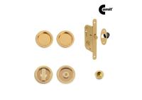 WC для раздвижных дверей круглая с замком