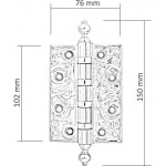 Купить дверную петлю 102*76 мм в Минске