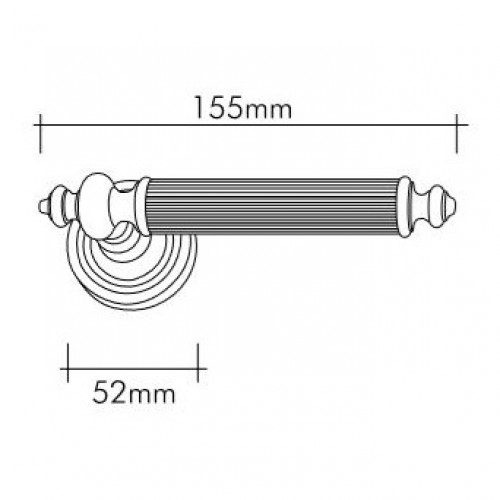 Фото дверной ручки модель ANTIK от MONDEO