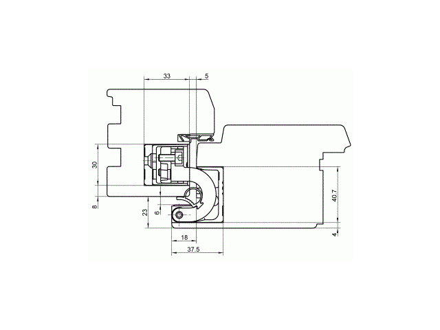 Купить дверную петлю TECTUS TE 680 3D ДО 160 КГ в Минске