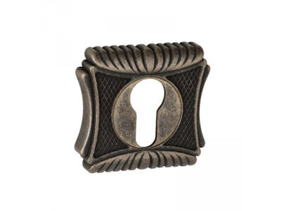 НАКЛАДКА КВАДРАТ  Античная бронза