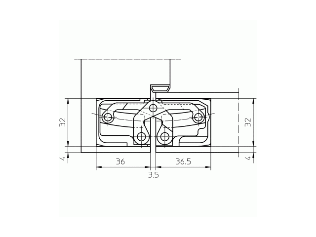 Купить дверную петлю TECTUS TE 640 3D ДО 200 КГ в Минске