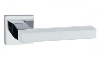 АСТРО Е15 Полированный хром+белая накладка