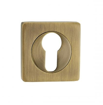 НАКЛАДКА ДЛЯ ЕВРОЦИЛИНДРА E7 Античная бронза