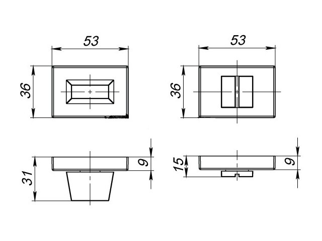Фото ФИКСАТОР WC-BOLT BK6 UCS 