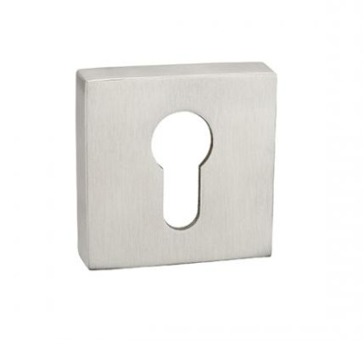 НАКЛАДКА ДЛЯ ЕВРОЦИЛИНДРА Е15 Матовый никель