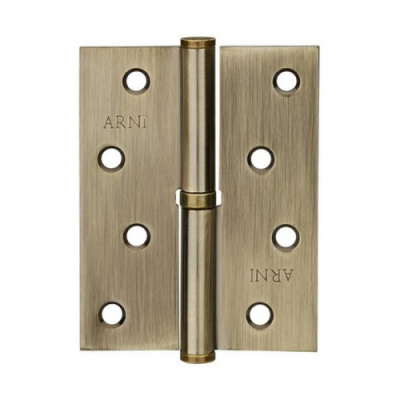 ПЕТЛЯ ВРЕЗНАЯ РАЗЪЕМНАЯ ПРАВАЯ 100*75 Античная бронза