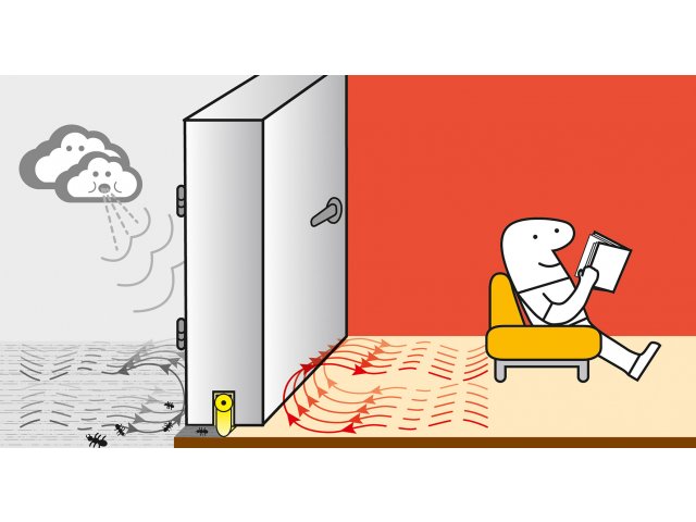 Фото автоматического порога модель ALETTE ASAL A1 от ARMADILLO 