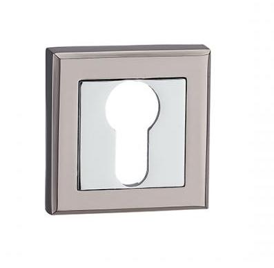 НАКЛАДКА ДЛЯ ЕВРОЦИЛИНДРА E8 Полированный хром/Никель