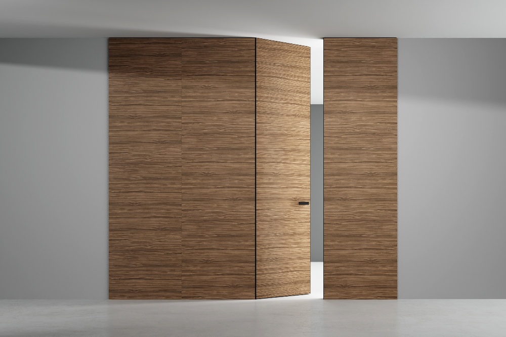Скрытые двери со стеновыми панелями