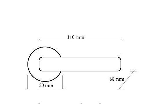 Фото дверной ручки модель ANTIC 130 V от Fadex Melodia