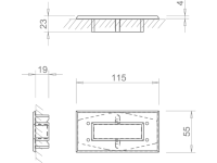 Фото дверной ручки модель 2650 TUPAI от TUPAI