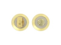 ФИКСАТОР КРУГ 50Х50  Золото/матовая сталь