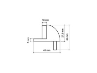 Фото дверного упора НАПОЛЬНЫЙ DH003ZA от ARMADILLO