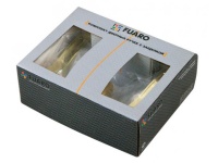 Фото дверной ручки модель 624/BL БЕЗ ФИК. от FUARO