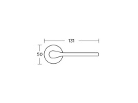 Фото дверной ручки модель 1485 от CONVEX