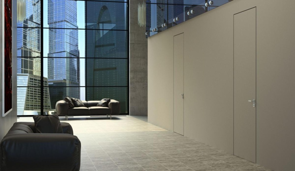 Дверь-невидимка под покраску или другую отделку