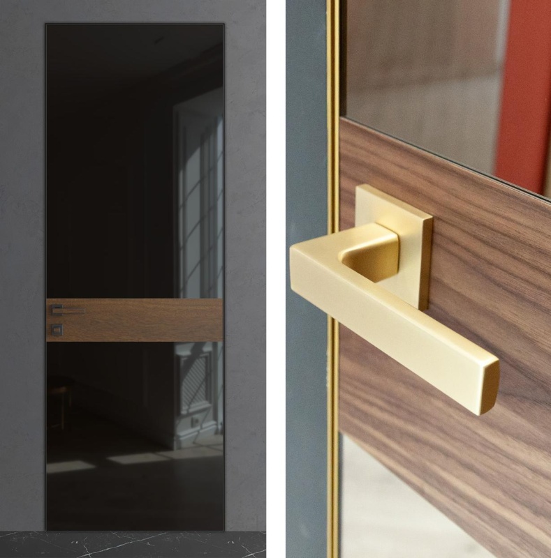 Стеклянная дверь из серии «Мираж» модель MR3