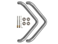 Фото дверной ручки модель PH-26-25/300-INOX от FUARO