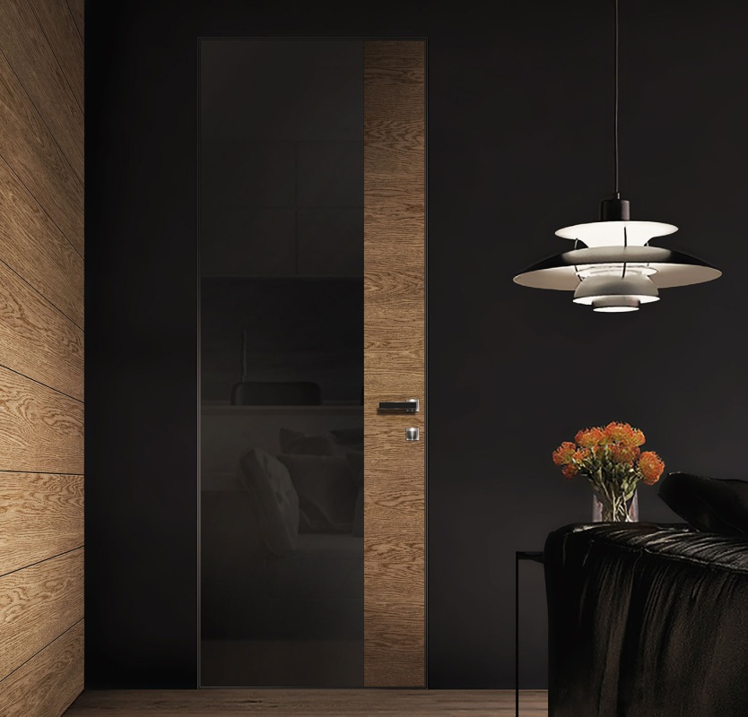 Стеклянная дверь из серии «Мираж» модель MR4