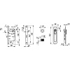 Фото дверной ручки модель SH011-BK ARMADILLO от Серия SH
