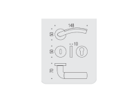 Фотография ручки COLOMBO milla-31