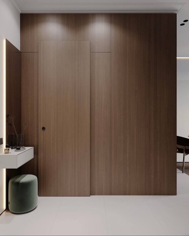 купить стеновые панели шпон