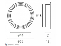 Фото дверной ручки модель U211 от VENEZIA